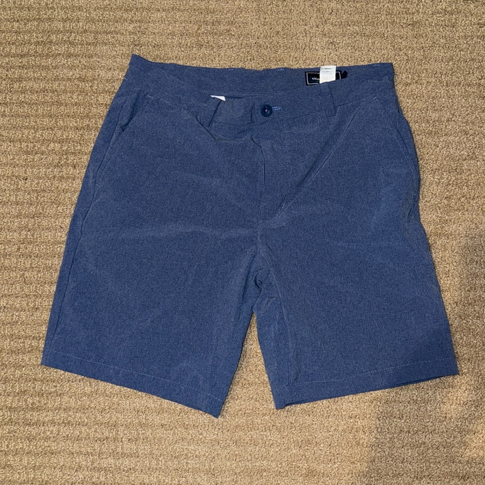 Blue Vineyard Vines Hybrid Performance Shorts